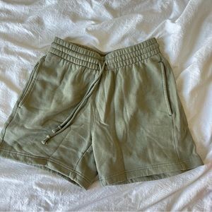 TNA 5” inseam sweat shorts